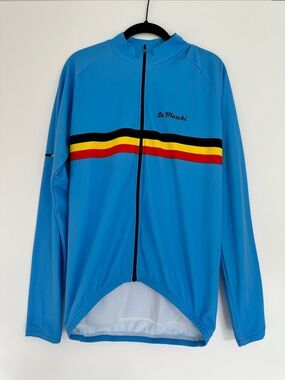 De Marchi long sleeve cycling jersey men’s XL